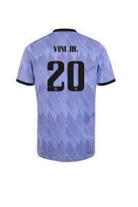 Fotbalové Dres Real Madrid Vinicius Junior #20 Venkovní Oblečení 2022-23 Krátký Rukáv